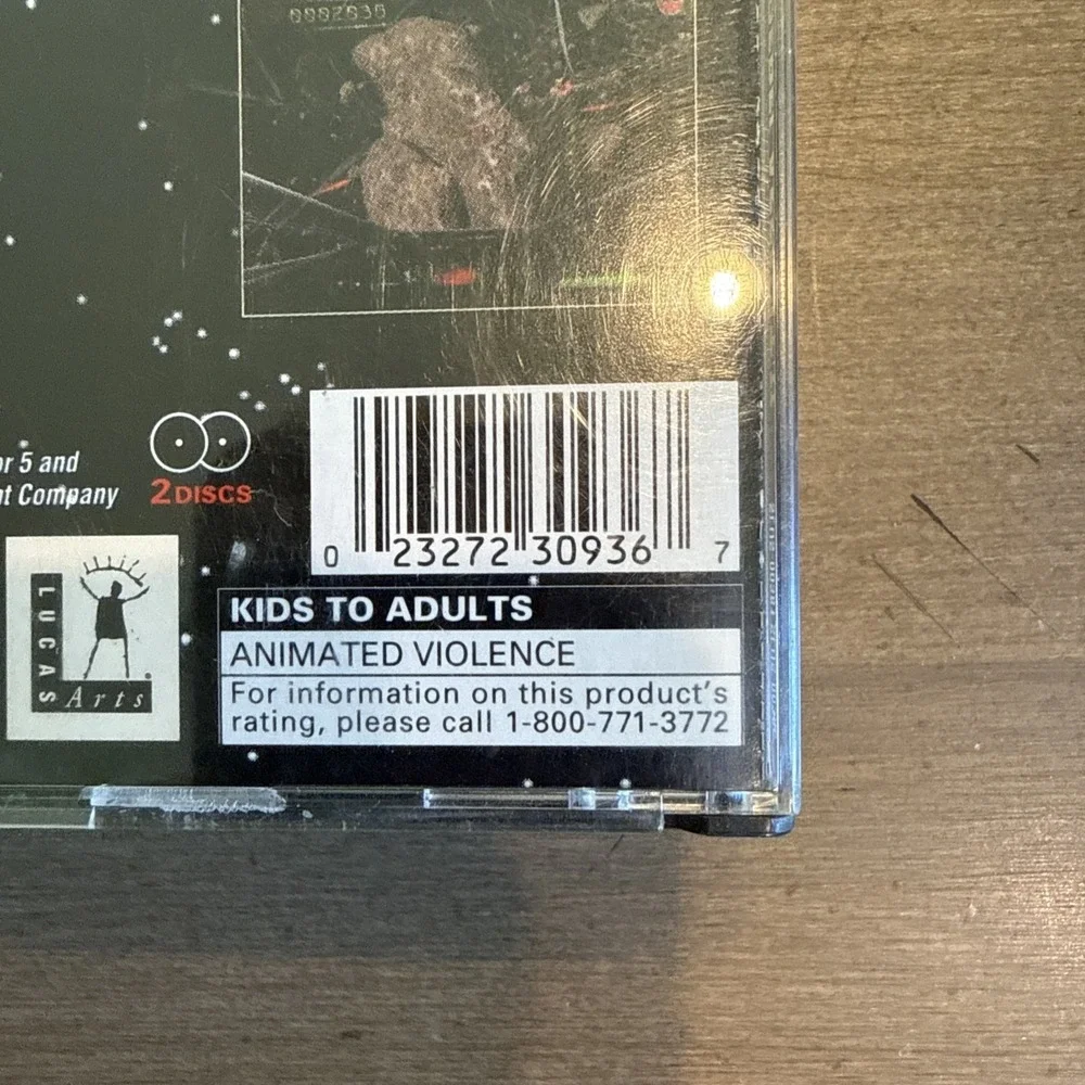 Star‎ Wars Rebel Assault II  (PlayStation 1 PS1) Black Label